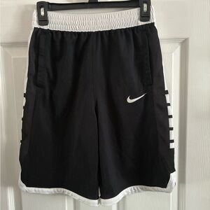 Nike Black and White Basketball Shorts